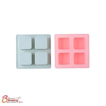 이홈베이킹 실리콘몰드큐브틀4구 6x3cm 랜덤1개, 단품
