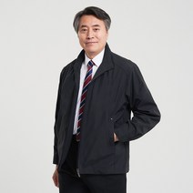 남성 봄 신사 집업 비지니스 점퍼 HA-JUA-D-블루
