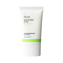 아토99 아토99 비건 인증 순한 무기자차 톤업 구구 선크림 SPF50+, free, 아토99 순한 무기자차 선크림 50ml