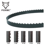 가성비 좋은 FOXBC 2PCS Scheppach 1486/2095/2369/2895/3430mm 용 Bandsaw 블레이드 6 TPI 6.5MM 너비 탄, 01 0.35mm_01 1486MM