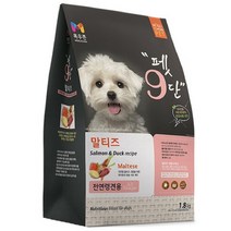 목우촌펫9단 1.8kg 말티즈 전용사료(전연령견용), 1800g