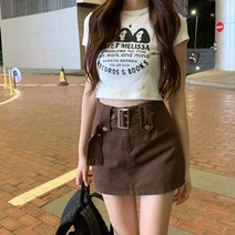 골덴 롱 키치 슬기 아메카지룩 청 데님 치마 롱 카고 스커트 브라운 부츠코디 사선 셔링 건빵