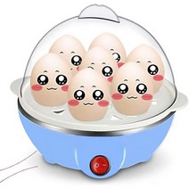 맥반석계란기계 계란굽는기계 계란삶기 달걀삶는기계 구운계란기계 다기능 급속 전기 계란 밥솥 자동 끄기 일반 7 계란 기선 오믈렛 요리 도구 주방기구 아침 식사, 파란색, 우리를