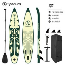 서핑패들보드 감성서핑보드 전동서핑보드 Spatium/inflatable surfboard 초보자 스탠드 업 수상 스키 SUP 전문 패들 보드 성인 스포츠, [02] 추출 350x80x15cm