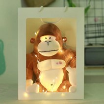 몽클 쿠션 털솜 금강오랑우탄 대전 고질라 난감 오랑우탄인형, C01-30cm, T06-대코 보수 킹콩꼬치등토트팩