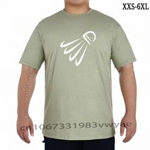 패션 배드민턴 셔틀콕 캐주얼 TShirt XXS-6XL, [08] Men pea green