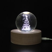 아트조이 LED 크리스탈 구슬 무드등, 미니 트리