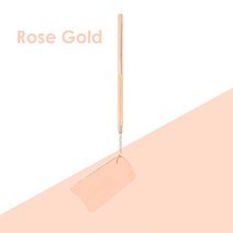 하트 모양의 달 속눈썹 연장 거울 스테인레스 스틸 대형 메이크업 미용 도구 액세서리, [12] Sector-Rose Gold