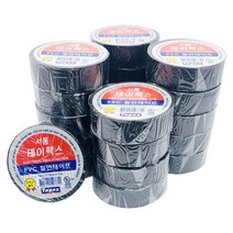 서통 테이팩스 전기 절연테이프 19mm x 10M, 40개