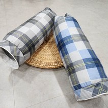쭈앙 스퀘어 캔디베개 커버 둥근베개 원형 높은베개 할머니 베개