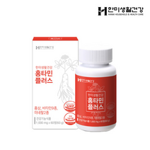 한미 홍삼 홍타민플러스 비타민 60정, 1개, 기본