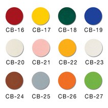 단면칼라보드롱 칼라우드락60X90 5T CB-16 3장 1묶음(색상별), S610730(CB30-검정색)