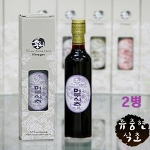 류충현 머루식초 국산재료100% 천연발효 5년숙성 웰빙식초 360ml, 2병