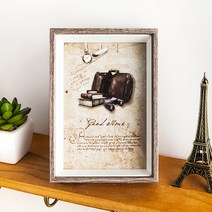 [여로] 솔리드 우드프레임 사진 액자(5X7) 포토 앨범 프레임 추억 인테리어 갤러리 사진 데스크 모던