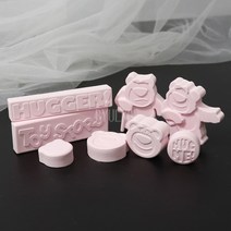 랏소베어 몰드 다구 석고방향제 레진 만들기 캔들 데코 휴대용 비누 diy 재료