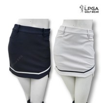 LPGA 골프 웨어 여성 겨울 기모 신축성 스커트 치마 L194CU858P