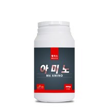 운동보조제 엠식스 아미노 300g 딸기맛 기타 아미노산, 1개