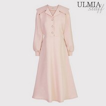 율미아스탭 율미아스탭 진주버튼카라원피스_SKS1OP3360