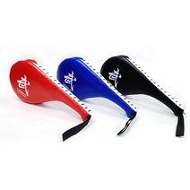 태권도 도장 아동 학생 돌려차기 미트 무에타이 동체시력, 레드