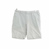 유니클로 그레이 체크 면 반바지 남자 M [33]