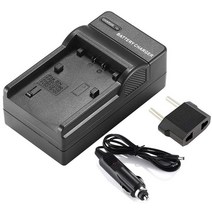 소니 HXR-NX30 HXR-NX30U HXR-NX30E HXR-NX70 HXR-NX70E HXR-NX70U HXR-NX70P HXR-NX80 NXCAM 캠코더 용, 04 Wall and Car Charger