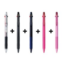 제트스트림 3색 볼펜 0.38mm, $5종세트, 2세트