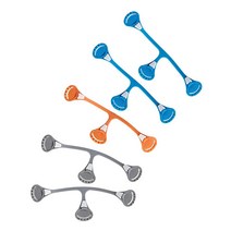 뉴트럴 5팩 Snappi 천 기저귀 클립 | 핀 교체 프리폴드 및 플랫폴드와 함께 사용