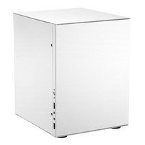 PC 케이스 jonsbo c2 색상 지원 섹션 microatx 마더보드 포트 섀시, 하얀