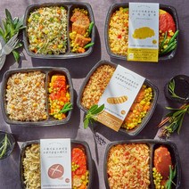 홀리셔스 건강 도시락 2종 6팩, 2set