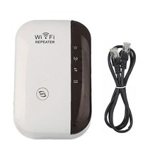 와이파이 증폭기 공유기 인터넷 리피터 300Mbps 앰프 802.11N/B/G 부스터 범위 확장기 액세스 포인트, [02] White, [01] EU 플매트 카펫 러그