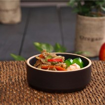 여주도자기 원통 플레이팅접시 반찬그릇 1호, 민트