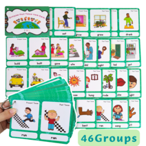 18 주제 영문법 공부몬테소리 장난감 학습 카드 게임 어린이 조기교육1st Grade 포켓 플래시 아기 선물, Irregular Verbs