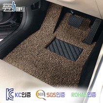 혼다 HR-V 운전석매트 코일매트 카매트 발매트 바닥 시트 발판 깔판 차량 자동차 매트 2세대, {엣지코일}1열+2열(앞좌석+뒷좌석), 레드, 혼다 HRV 2세대 FL [2019.5~]
