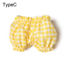 솜인형옷 무속성 솜인형 1PCS 20cm 인형 코 튼 옷 랜 턴 바지 반바지 DIY 미니 천으로 로케이션 드레스 선물, 10 Type C