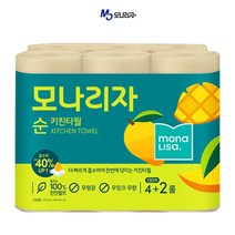 모나리자 벨라지오 순 키친타올 130매 6롤, 1개