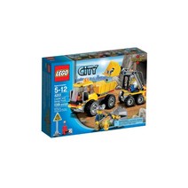 레고 4201 시티 덤프트럭과 불도저 Loader and Tipper, One Color