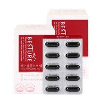 철분+엽산+비타민B12+구리 4중 복합 베스처 헤모철 플러스 엽산 임산부엽산, 2박스