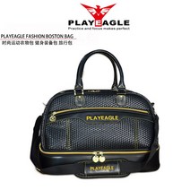 골프백 가방 위빙 라탄 GOLFBAG 의류주머니 옷 여행 장비 1713676096, 다크브라운