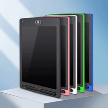 빌더원트 전자파 걱정없는 신형 스마트 LCD 전자 노트 메모 패드 (8.5인치 12인치), 8인치, 블랙