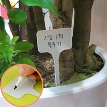 화분푯말 식물이름표 화분 꽂이 화원 식물원 플라스틱