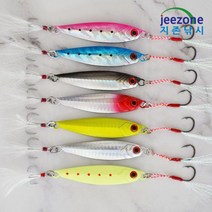 지존낚시 소형 메탈지그 4cm 5g 루어낚시 용품 트레블 어시스트 훅 6종 색상 가능 루어낚시 용품 민물 바다 하드베이트 송어 산천어 얼음낚시 꺽지 쏘가리 볼락, 메탈지그0405 MG-1
