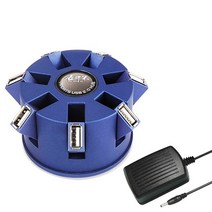 멀티 인터페이스 usb2.0 분배기 허브 한 드래그 7 컴퓨터 노트북 마우스 키보드 U 디스크 프린터 확장기 전원 공급 장치, [03] USB2.0HUB Power