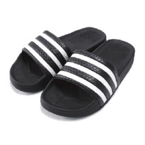 PVC 삼선슬리퍼 실내화 230mm 검정 1개 국내생산, 기본