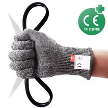 Kaiyi 안전장갑 방검장갑 절단방지공업용장갑 CE인증, Kaiyi 안전장갑 M, 1개