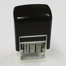 날짜 스템프 문구 스탬프 회사 주문 유통기한 회전 사무용 변경 숫자 롤링 도장, 본상품선택