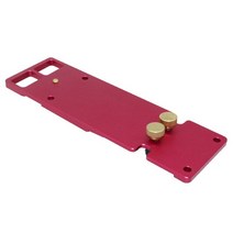 220MM 직각 원형 톱 가이드 레일 포지셔닝 플레이트 90 도 알루미늄 합금 전기 원형 톱 트랙 각도 스톱, 01 red, 01 red