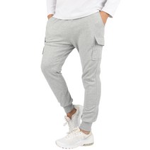 후리스타일 남성용 무지 카고 조거팬츠