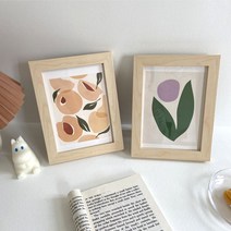 우리집 미니 그림 액자 4종, 열매