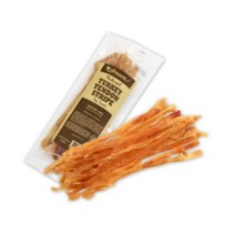 프레스키 터키츄 칠면조힘줄 스트립 85g, 칠면조맛, 4개