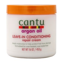 아르간 오일 리브 인 컨디셔닝 리페어 크림 453 g Cantu, 453g x 1개